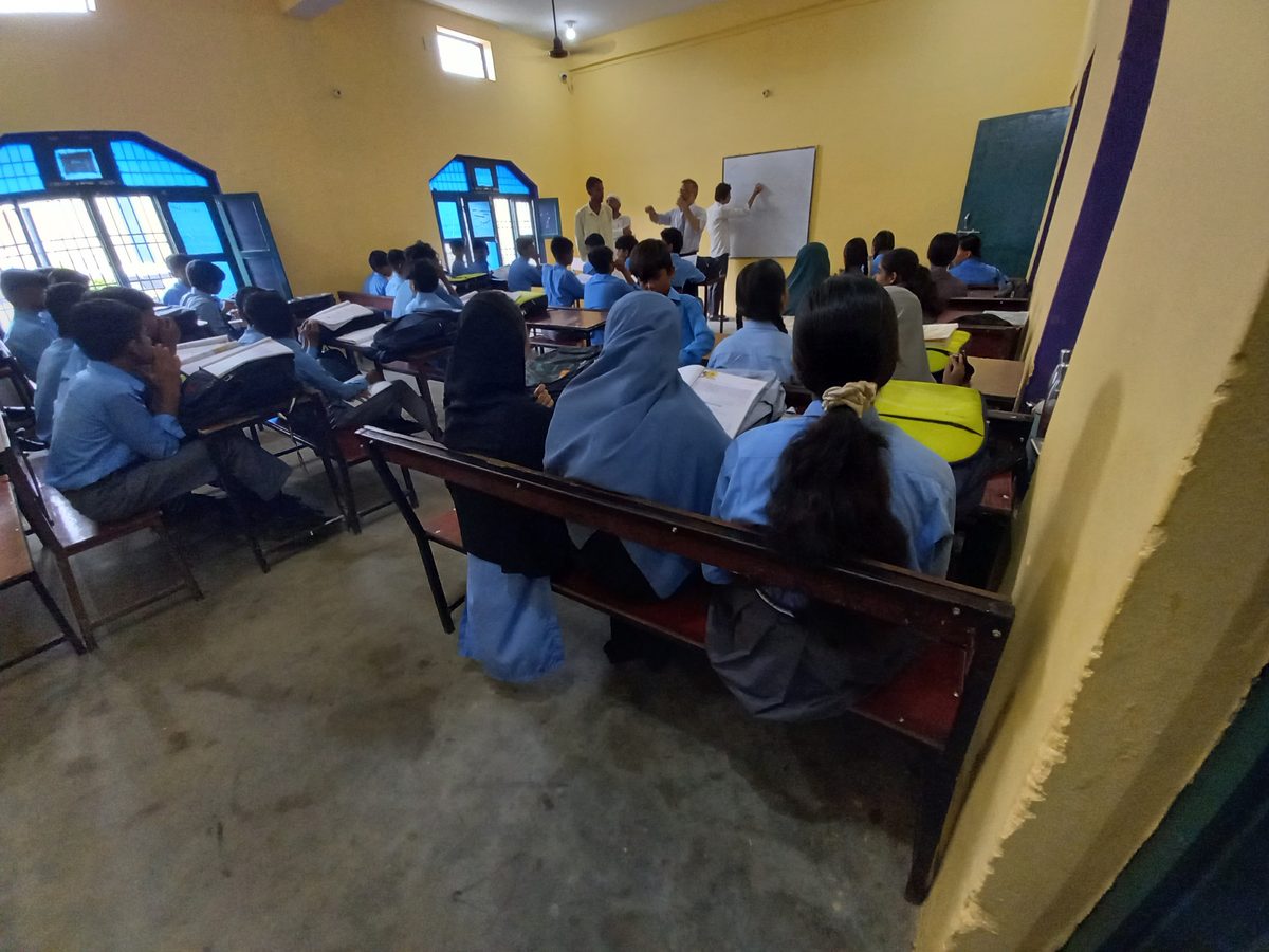 Zaitoon's education and welfare work in Siddharth Nagar